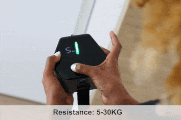 Tousains portable gym Hivegym offers an adjustable resistance of up to 30 kg.