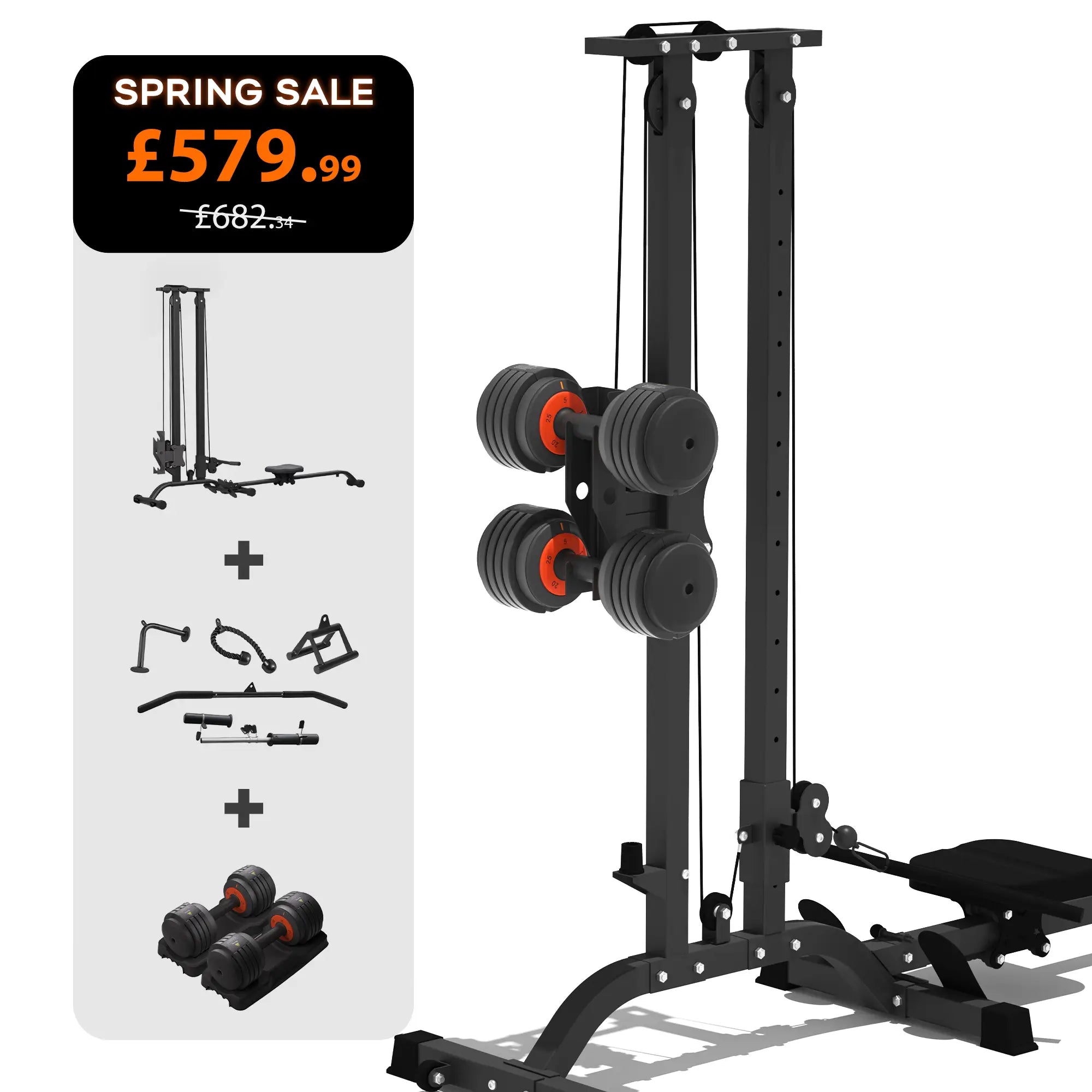 Gym Cable Machine for Home | CR63