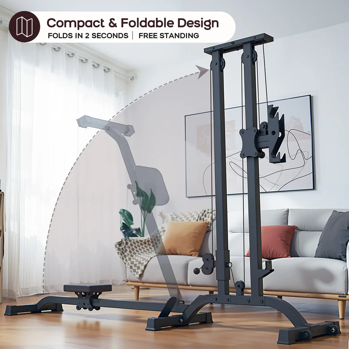 Gym Cable Machine for Home | CR63