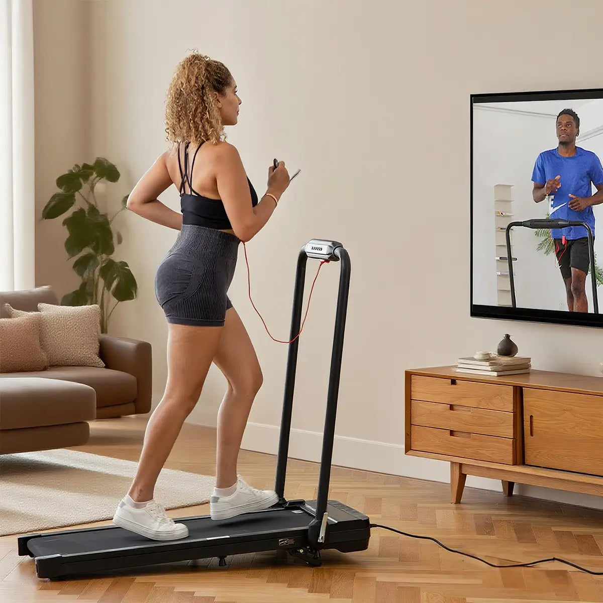 FIT-7S | 2-in-1 Folding Treadmill with Incline