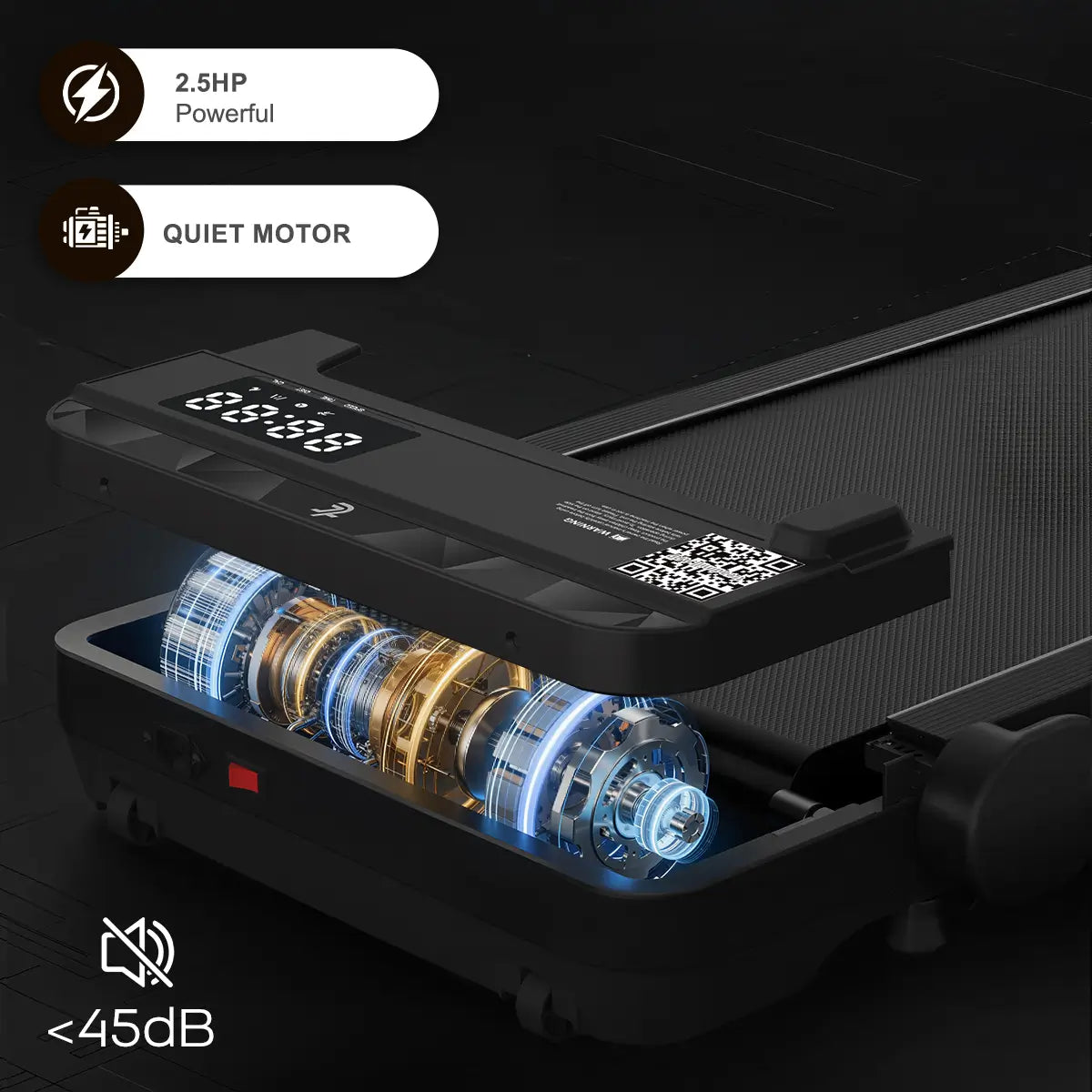 FIT-7S | 2-in-1 Folding Treadmill with Incline