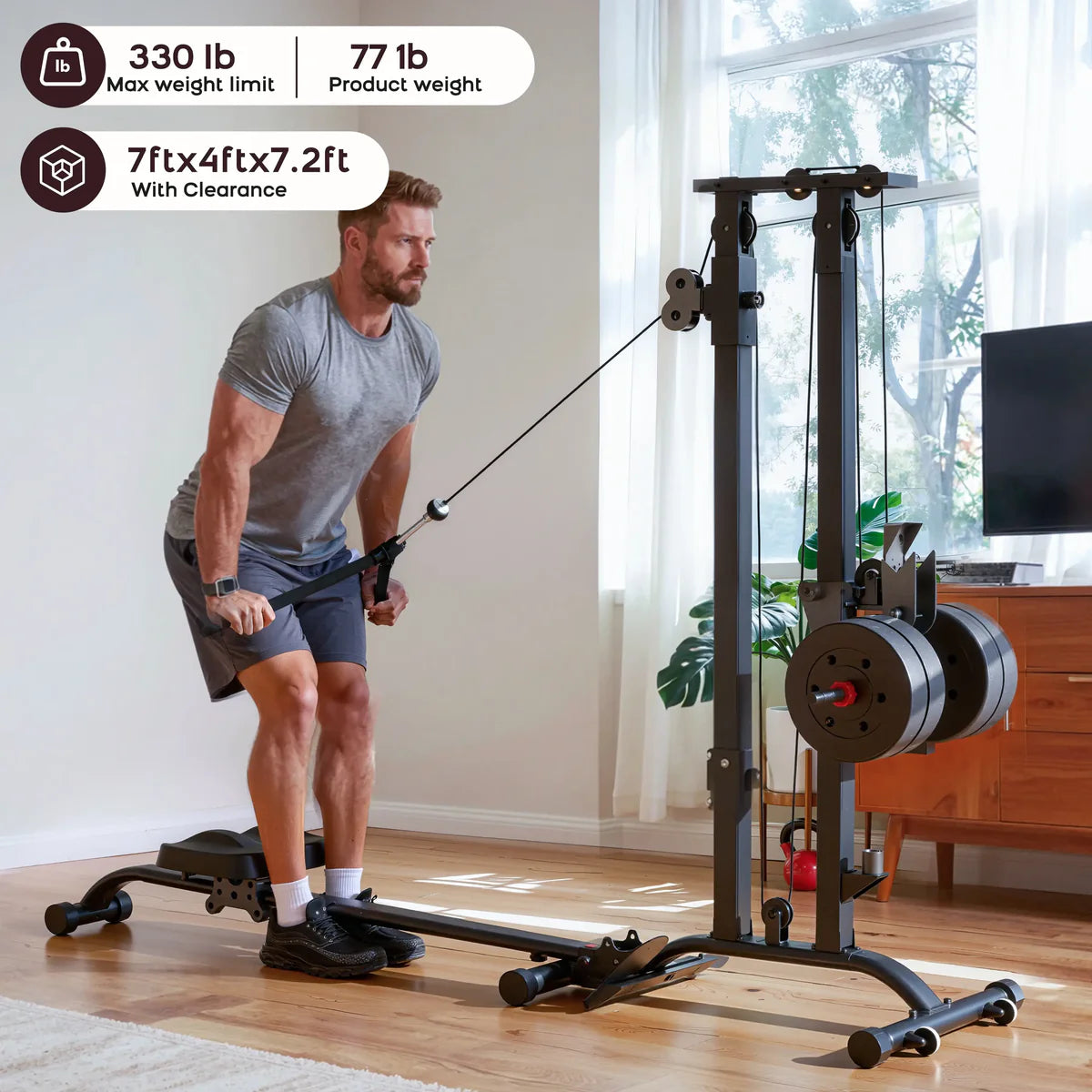 Gym Cable Machine for Home | CR63