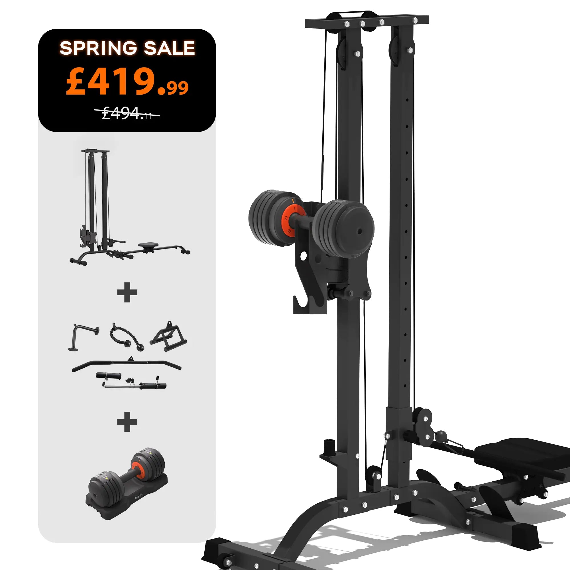 Gym Cable Machine for Home | CR63